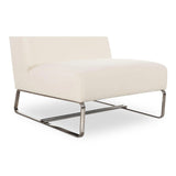 Jules Polyester Outdoor Accent Chair with Aluminium Leg Outdoor Accent Chairs LOOMLAN By Moe's Home