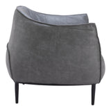 Julian Accent Chair Gray Accent Chairs LOOMLAN By Zuo Modern