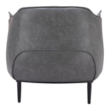 Julian Accent Chair Gray Accent Chairs LOOMLAN By Zuo Modern