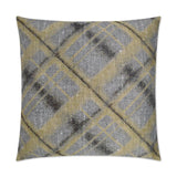 Julian Grey Throw Pillow With Insert Throw Pillows LOOMLAN By D.V. Kap