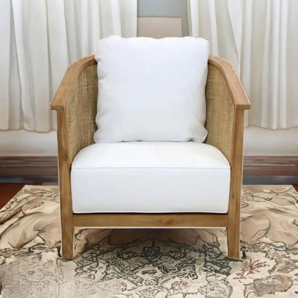 Juliet Chair White Wash Accent Chairs LOOMLAN By Artesia