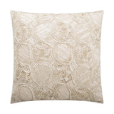 Juliette Brown Throw Pillow With Insert Throw Pillows LOOMLAN By D.V. Kap