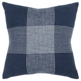 Jumbo Plaid Throw Pillow For Couch Throw Pillows LOOMLAN By LOOMLAN