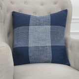 Jumbo Plaid Throw Pillow For Couch Throw Pillows LOOMLAN By LOOMLAN