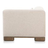 June Wood Beige Corner Chair Modular Sofas LOOMLAN By Moe's Home