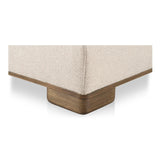 June Wood Beige Corner Chair Modular Sofas LOOMLAN By Moe's Home