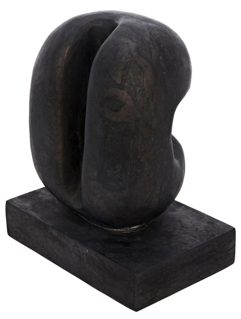 Juno Marble Black Sculpture Statues & Sculptures LOOMLAN By Noir