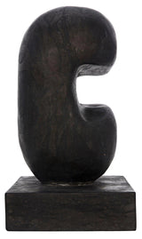 Juno Marble Black Sculpture Statues & Sculptures LOOMLAN By Noir