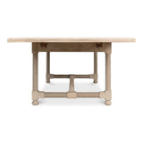 Jurow Equestrian Extendable Dining Table Barn Grey Seats 10 Dining Tables LOOMLAN By Sarreid