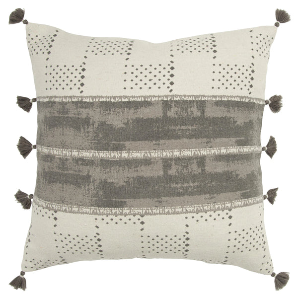 Kaia Gray Sofa Pillow With Insert Throw Pillows LOOMLAN By LOOMLAN