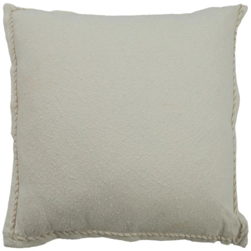 Karry Cotton Throw Pillow With Down Insert Throw Pillows LOOMLAN By LOOMLAN