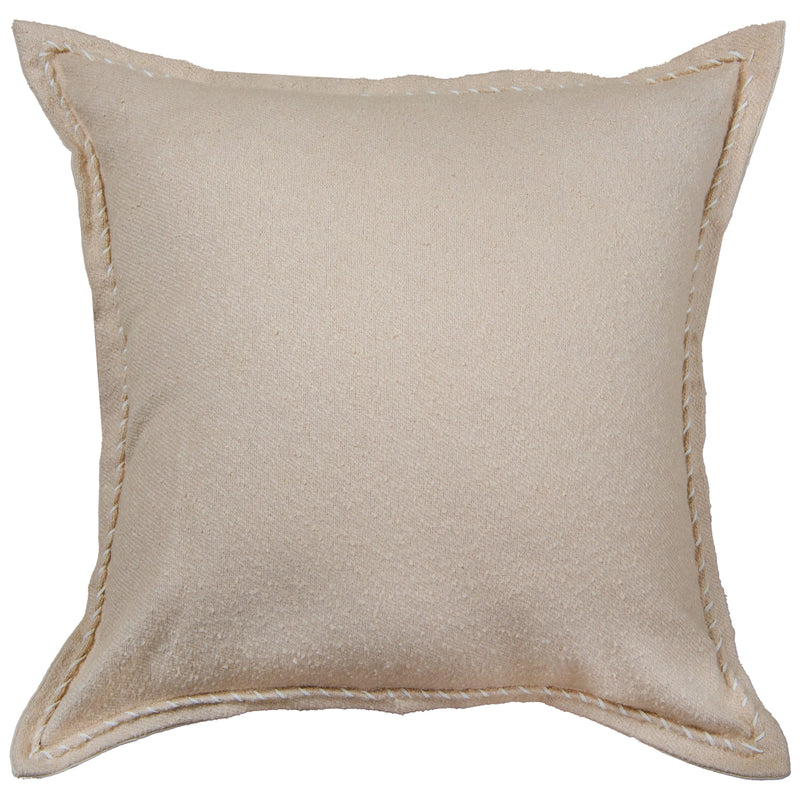 Karry Cotton Throw Pillow With Down Insert Throw Pillows LOOMLAN By LOOMLAN