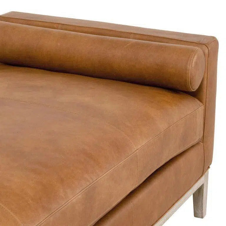 Keaton Daybed Top Grain Leather Down & Feather Sofas & Loveseats LOOMLAN By Essentials For Living