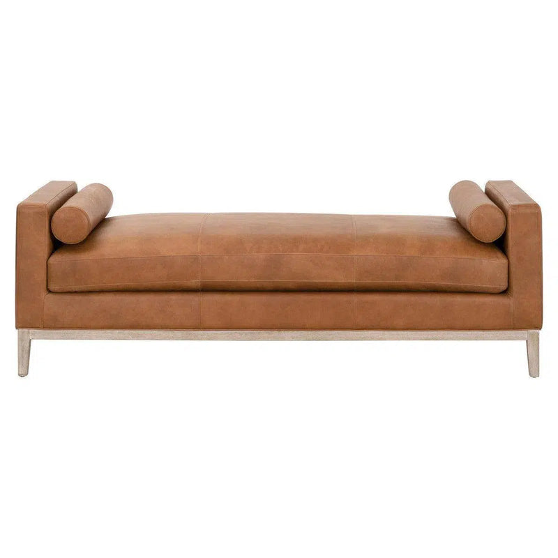 Keaton Daybed Top Grain Leather Down & Feather Sofas & Loveseats LOOMLAN By Essentials For Living