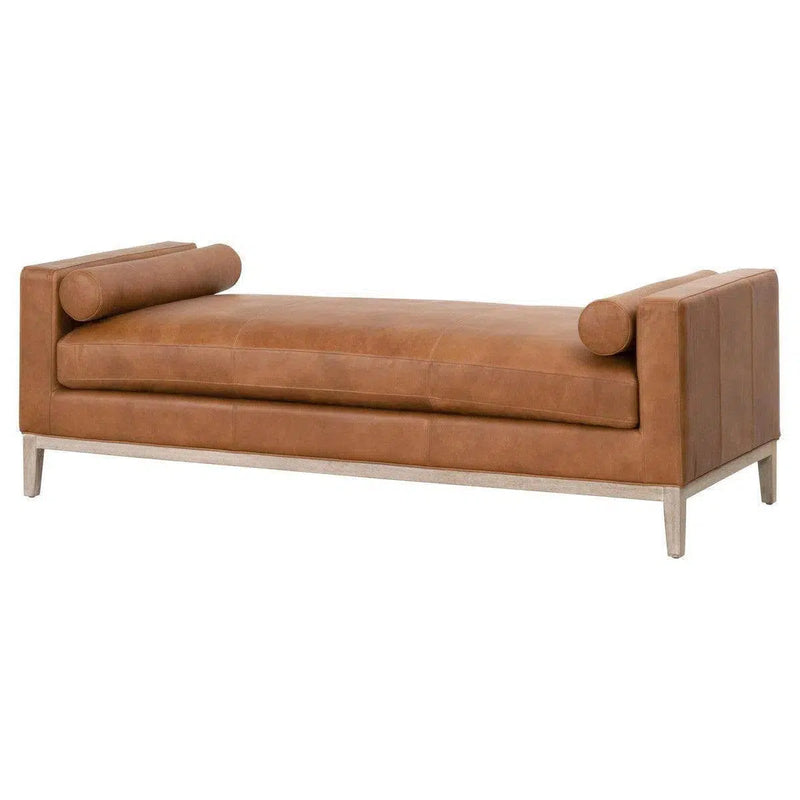 Keaton Daybed Top Grain Leather Down & Feather Sofas & Loveseats LOOMLAN By Essentials For Living