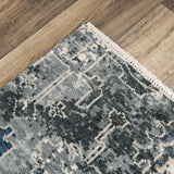 Kela Distressed Gray Large Area Rugs For Living Room Area Rugs LOOMLAN By LOOMLAN