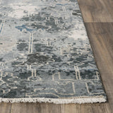 Kela Distressed Gray Large Area Rugs For Living Room Area Rugs LOOMLAN By LOOMLAN