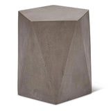 Kelson Fiber Reinforced Concrete Side Table Outdoor Side Tables LOOMLAN By Urbia