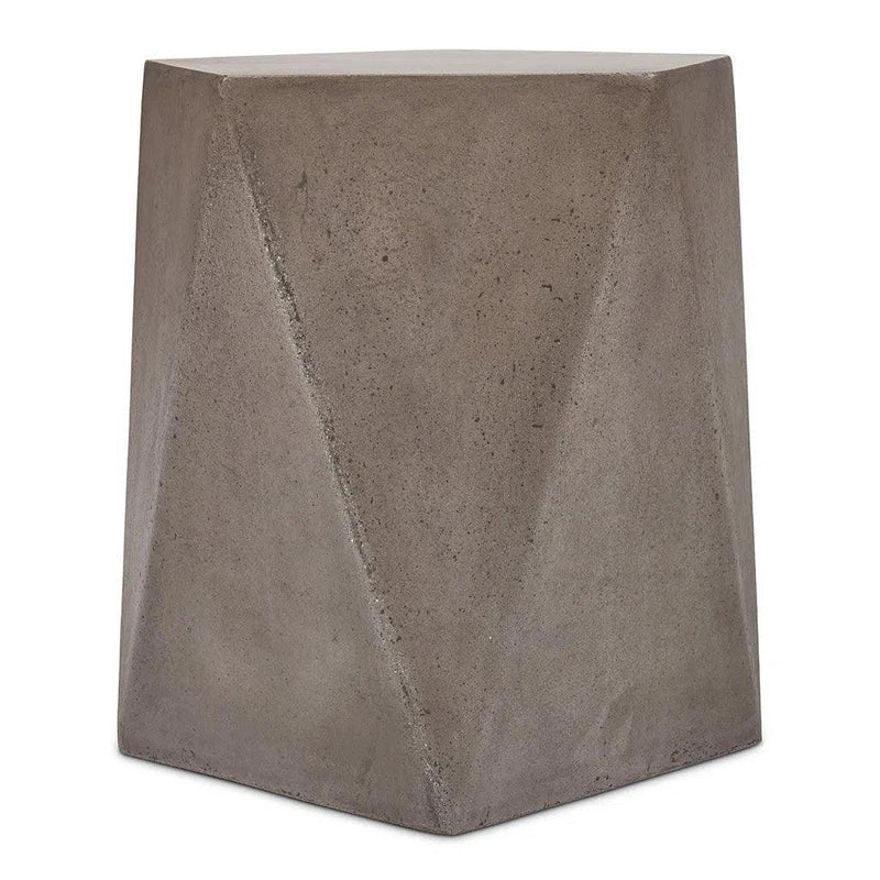 Kelson Fiber Reinforced Concrete Side Table Outdoor Side Tables LOOMLAN By Urbia