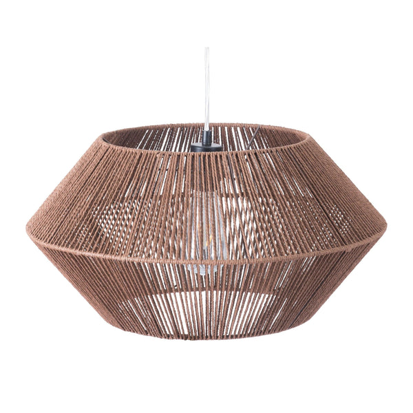 Kendrick Ceiling Lamp Brown Pendants LOOMLAN By Zuo Modern