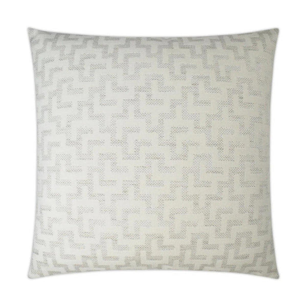 Kentra Bone White Throw Pillow With Insert Throw Pillows LOOMLAN By D.V. Kap