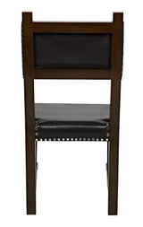 Kerouac Leather Upholstered Armless Dining Chair