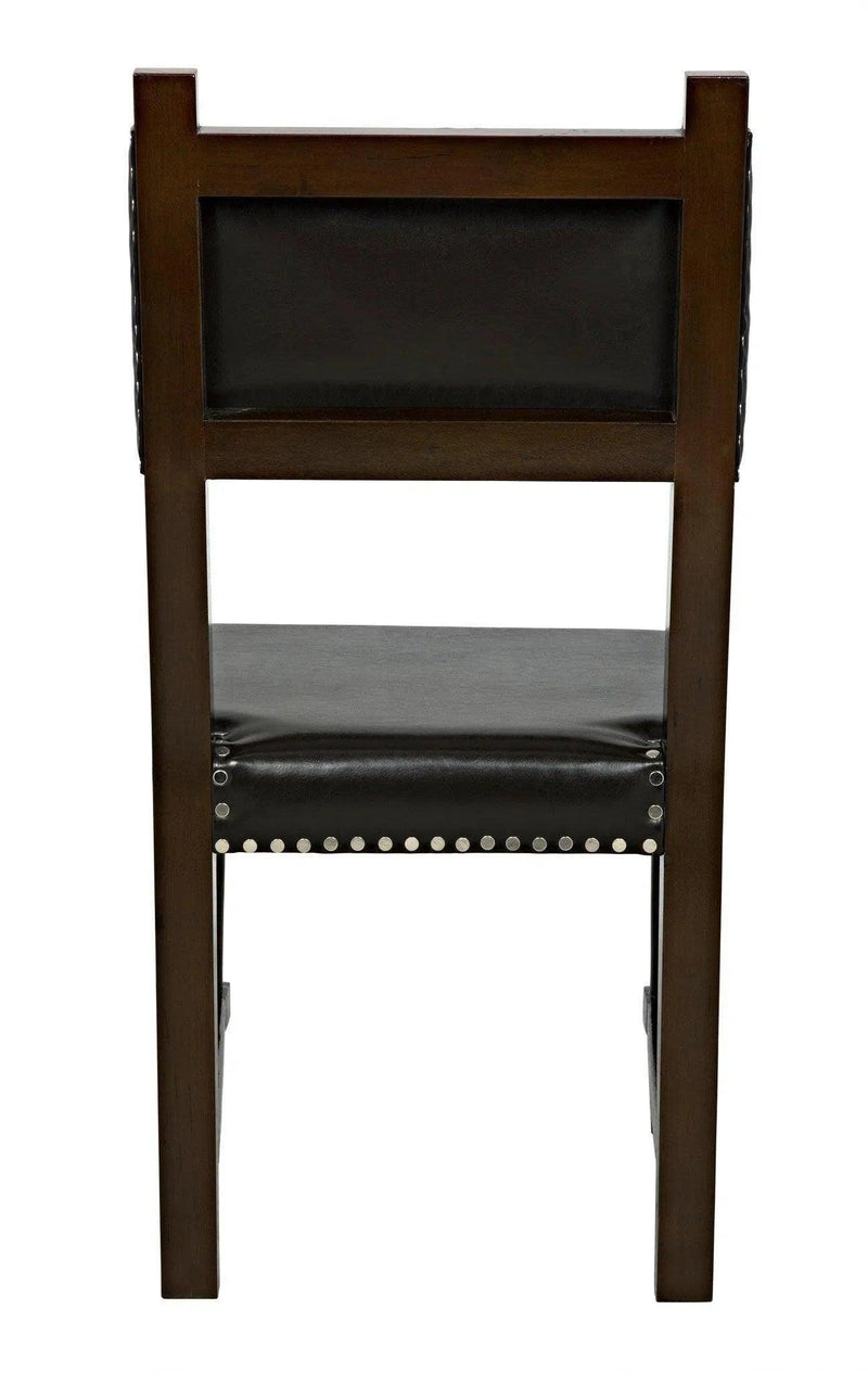 Kerouac Leather Upholstered Armless Dining Chair