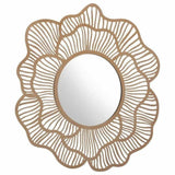 Ketu Mirror Gold Wall Mirrors LOOMLAN By Zuo Modern