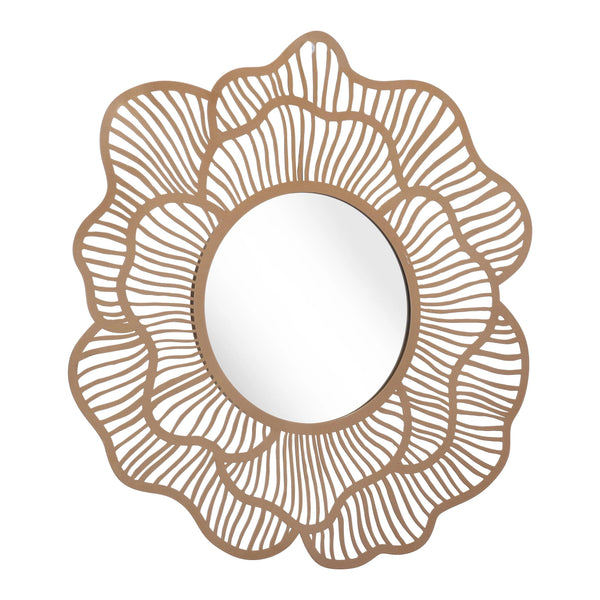 Ketu Mirror Gold Wall Mirrors LOOMLAN By Zuo Modern