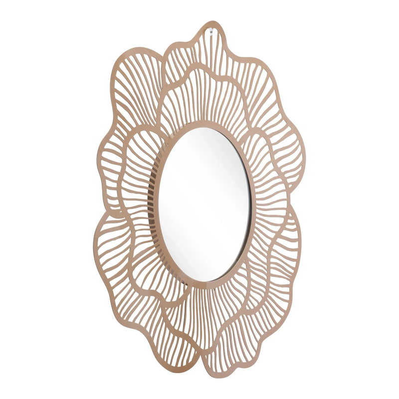 Ketu Mirror Gold Wall Mirrors LOOMLAN By Zuo Modern