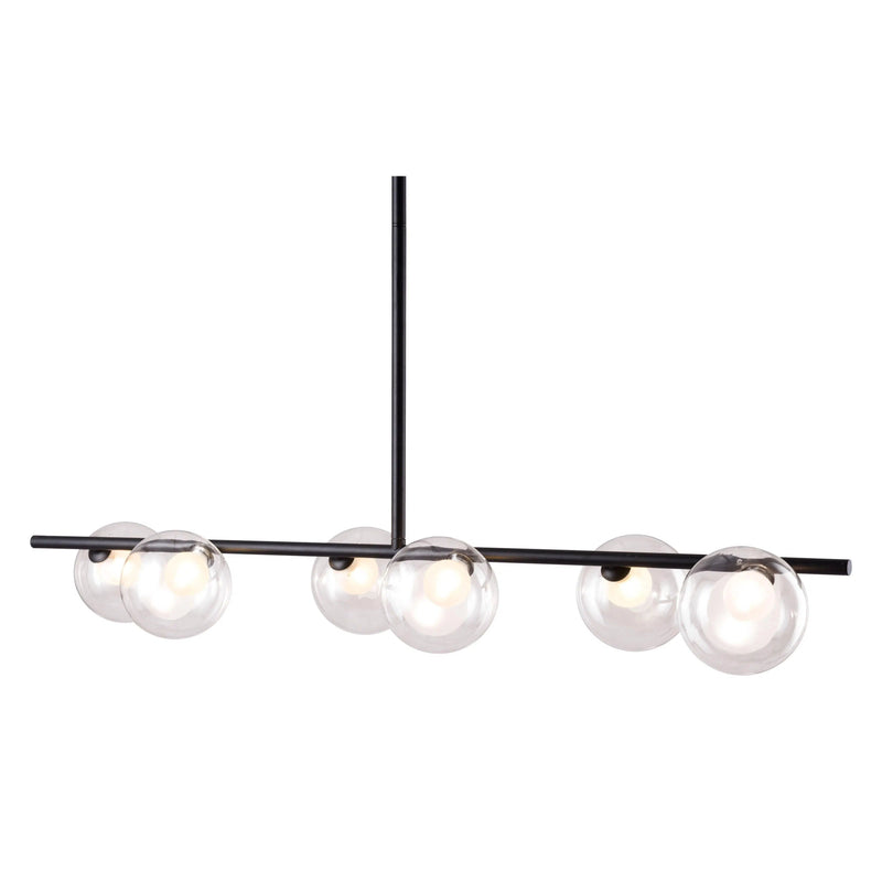 Keyoz Ceiling Lamp Black Pendants LOOMLAN By Zuo Modern