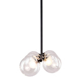 Keyoz Ceiling Lamp Black Pendants LOOMLAN By Zuo Modern