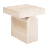 Kiel Side Table Natural Side Tables LOOMLAN By Zuo Modern