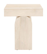 Kiel Side Table Natural Side Tables LOOMLAN By Zuo Modern