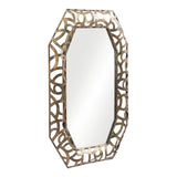 Kin Mirror Antique Gold Wall Mirrors LOOMLAN By Zuo Modern