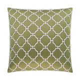 Kinder Green Throw Pillow With Insert Throw Pillows LOOMLAN By D.V. Kap