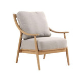 Kinsley Club Chair - Light Linen Cushions / Natural Frame Club Chairs LOOMLAN By LH Imports