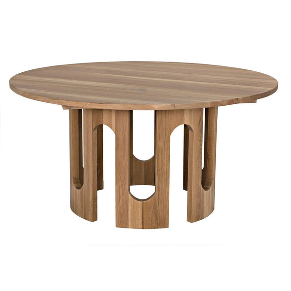 Kirill Table, White Oak Dining Tables LOOMLAN By Noir