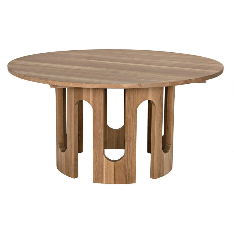 Kirill Table, White Oak Dining Tables LOOMLAN By Noir