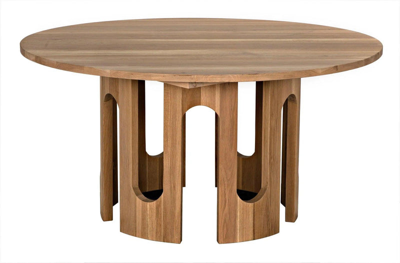 Kirill Table, White Oak Dining Tables LOOMLAN By Noir