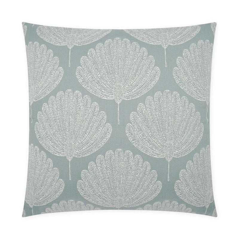 Kita Aqua Global Floral Mist Large Throw Pillow With Insert Throw Pillows LOOMLAN By D.V. Kap