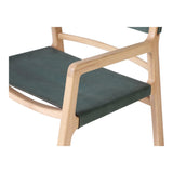 Kolding Wood Armchair Club Chairs LOOMLAN By Moe's Home