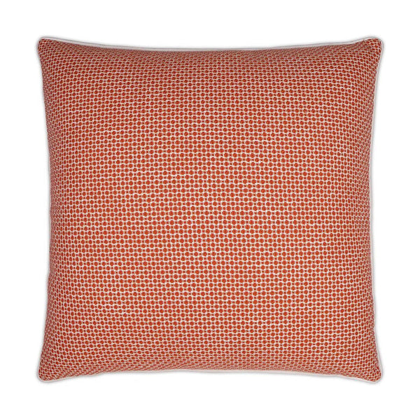 Kristal Tomato Traditional Red Large Throw Pillow With Insert Throw Pillows LOOMLAN By D.V. Kap