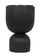 Kudoro Black Marble Round Side Table Side Tables LOOMLAN By Noir