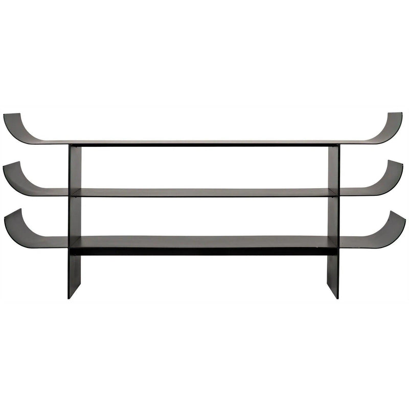 Kyoto Console, Black Steel Console Tables LOOMLAN By Noir