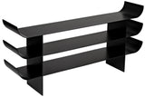 Kyoto Console, Black Steel Console Tables LOOMLAN By Noir