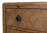 Ladlow Chest Two Drawers Light Mink Finish Chests LOOMLAN By Sarreid