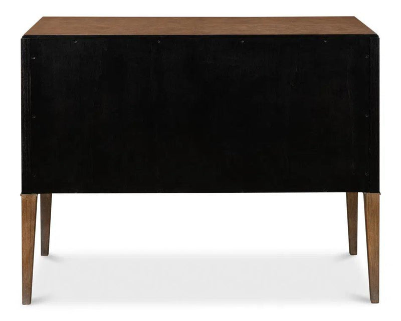 Ladlow Chest Two Drawers Light Mink Finish Chests LOOMLAN By Sarreid