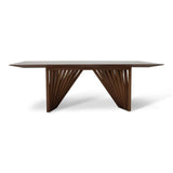 Laguna Glass Top Rectangular Dining Table Dining Tables LOOMLAN By Urbia