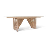 Laguna Wooden Top Rectangular Dining Table Dining Tables LOOMLAN By Urbia